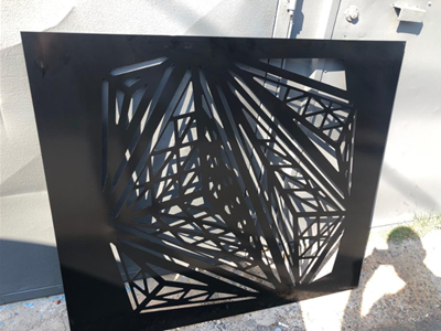 İç Mimari Projeler İçin 3D Lazer Kesim Dekoratif Pano Ankara
