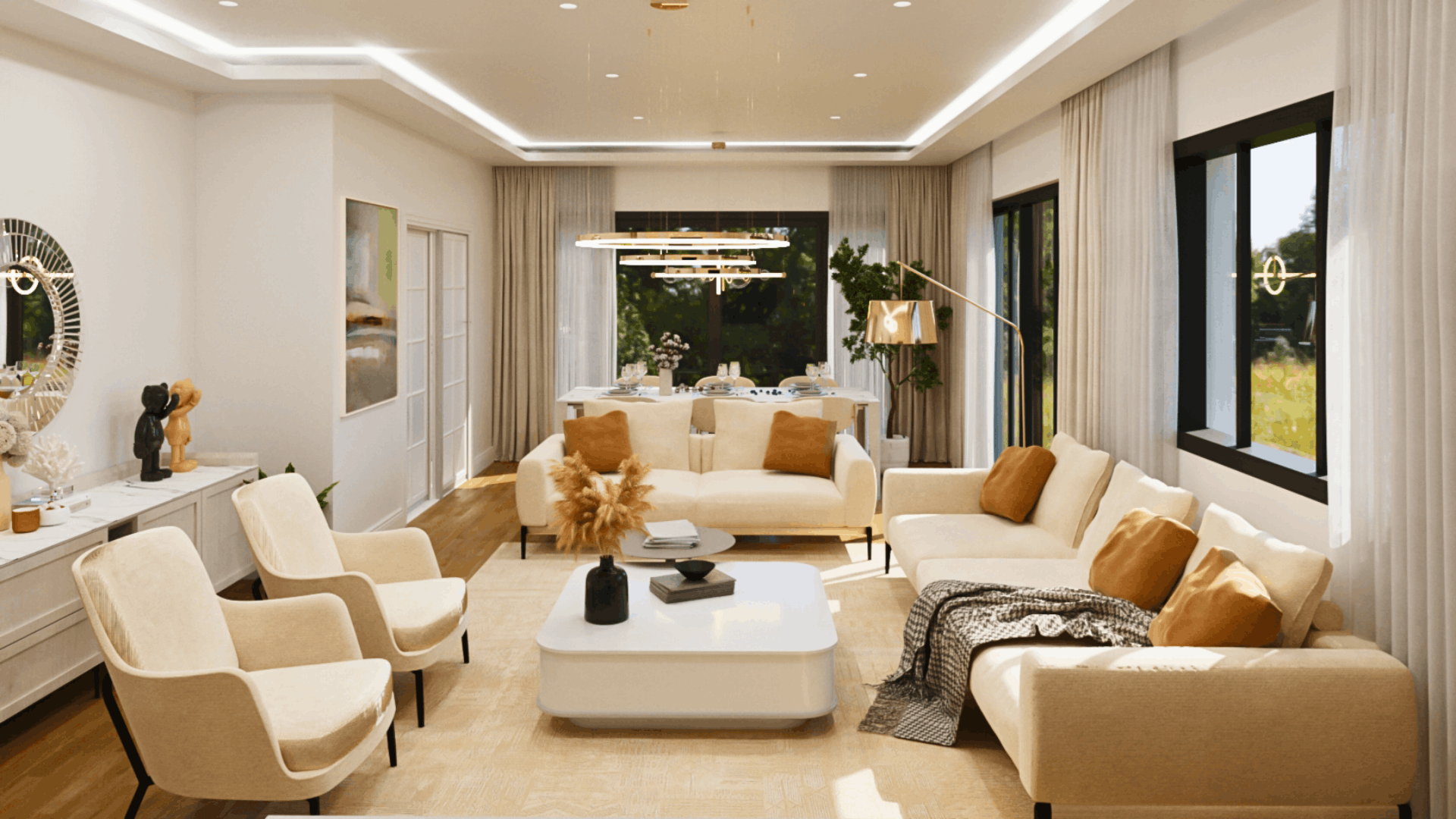 SOFA Grup İç Mimarlık Ankara Ofisi, Fransa, Sainte-Marine Villa İç Mekan Tasarımı Projesi