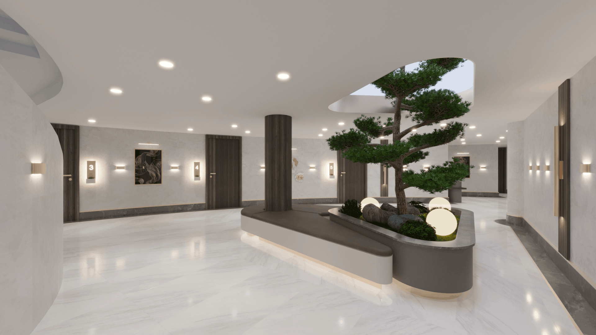 SOFA Grup İç Mimarlık Ankara Ofisi, Akman Holding Otel Fuaye Alanı Projesi