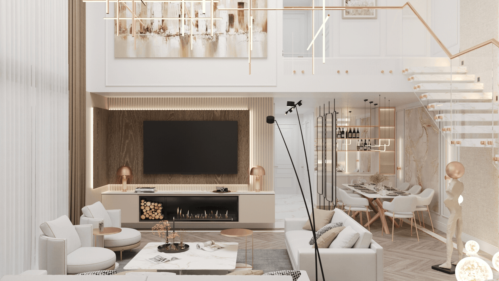 SOFA Grup İç Mimarlık Ankara Ofisi, İncek, Ankara, Akfen İncek Loft Konut İç Mimarlık Projesi