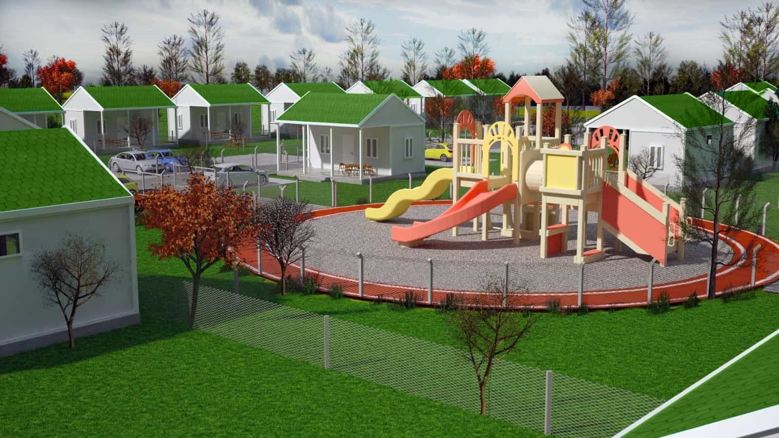 SOFA Grup İç Mimarlık Ankara Ofisi Altındağ/ Ankara Hobi Bahçesi ve Çevre Düzenlemeleri Tasarımları