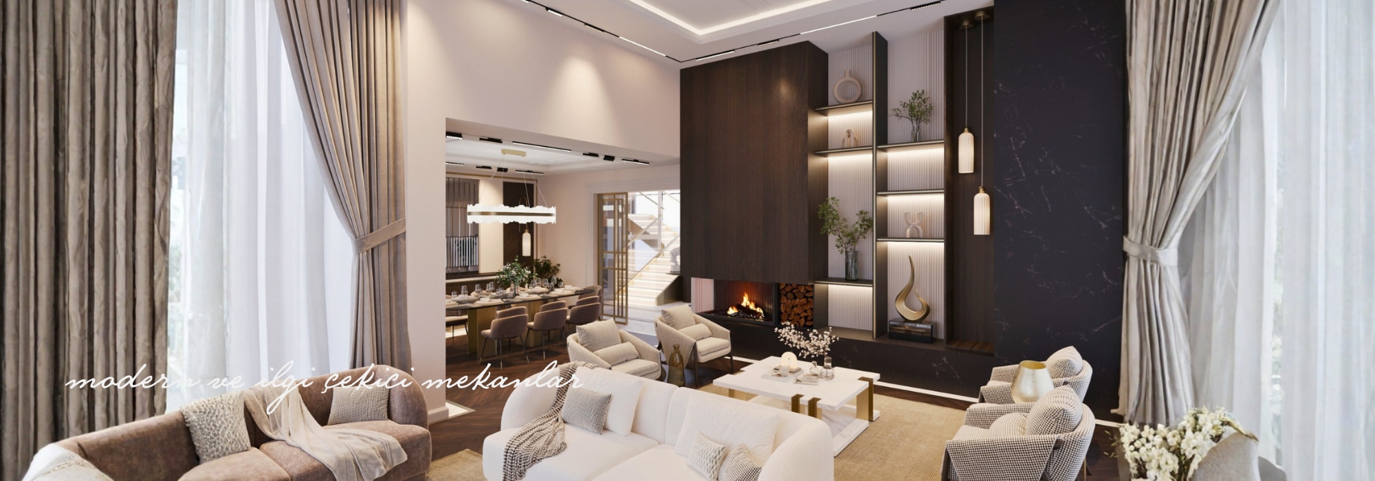 Ankara Lüks Salon Tasarımı